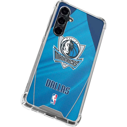 NBA Dallas Mavericks Jersey Galaxy S23 FE Clear Case